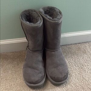 Ugg Gray Shearling Boots
